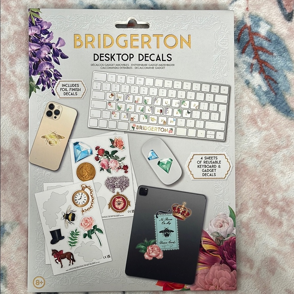 Bridgerton Desktop Decals Set